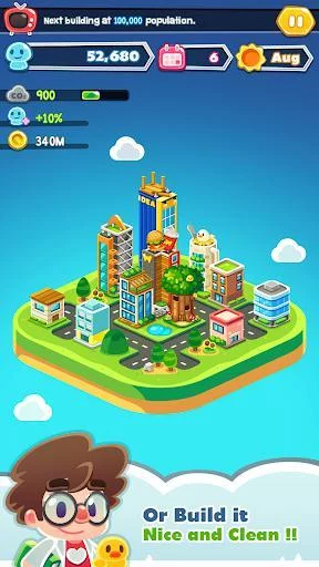 Изображение игры: Game of Earth: Virtual City Manager
