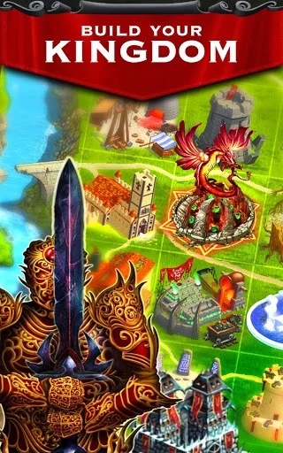 Изображение игры: Kingdoms at War: Hardcore PVP