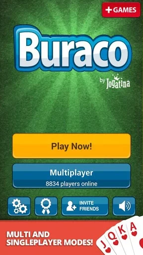 Изображение игры: Buraco: Free Canasta Cards