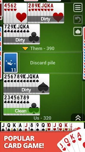 Изображение игры: Buraco: Free Canasta Cards