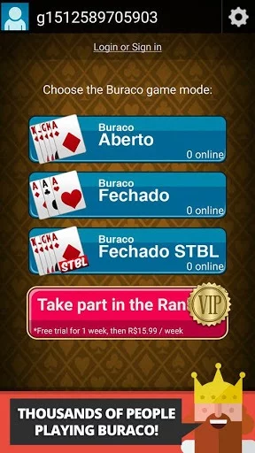 Изображение игры: Buraco: Free Canasta Cards