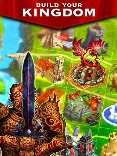 Изображение игры: Kingdoms at War: Hardcore PVP