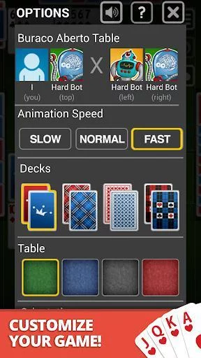 Изображение игры: Buraco: Free Canasta Cards