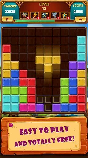 Изображение игры: Block Puzzle Free