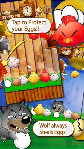Изображение игры: Chicken Tap