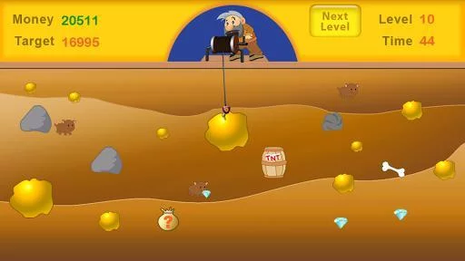 Изображение игры: Gold Miner 2018