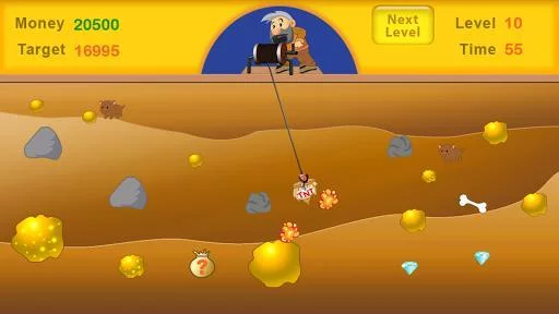 Изображение игры: Gold Miner 2018