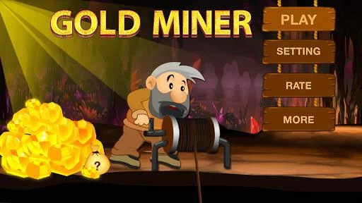 Изображение игры: Gold Miner 2018