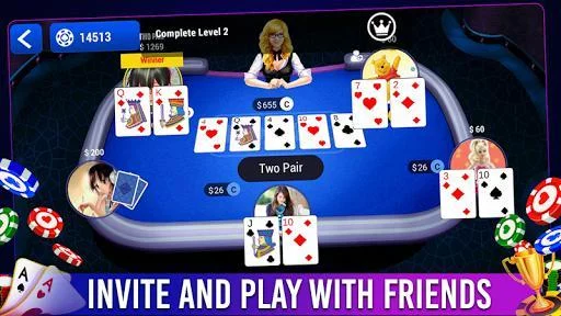 Изображение игры: Poker Free