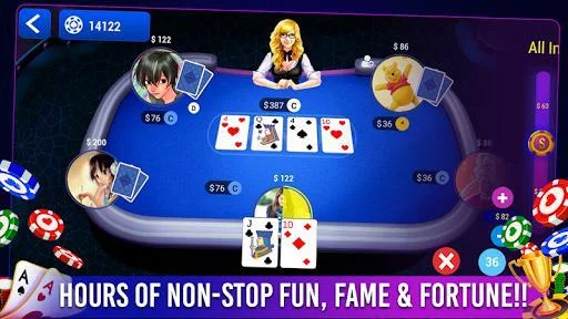 Изображение игры: Poker Free
