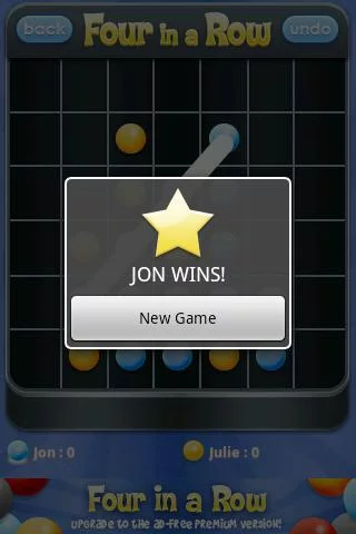 Изображение игры: Four in a Row Free
