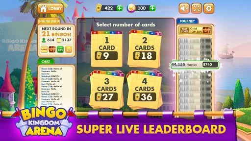 Изображение игры: Bingo Kingdom Arena: Free Bingo Game – Live Bingo