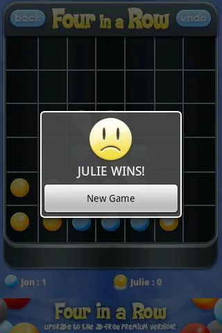 Изображение игры: Four in a Row Free