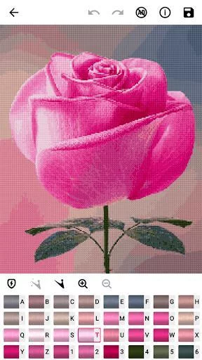Изображение игры: Cross Stitch Art