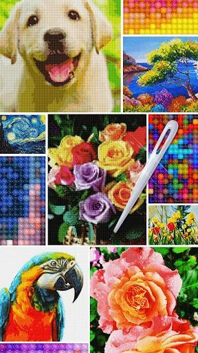 Изображение игры: Cross Stitch Art