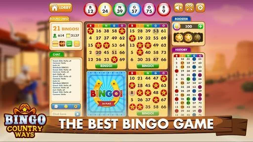 Изображение игры: Bingo Country Ways: Free Bingo Game – Live Bingo