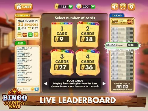 Изображение игры: Bingo Country Ways: Free Bingo Game – Live Bingo