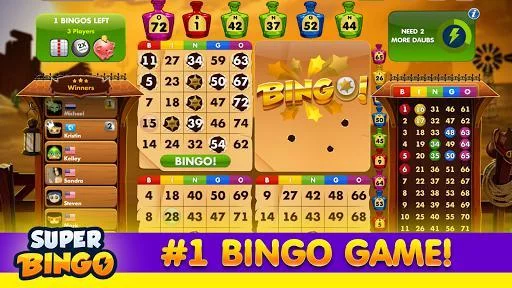 Изображение игры: Super Bingo HD: Free Bingo Game – Live Bingo