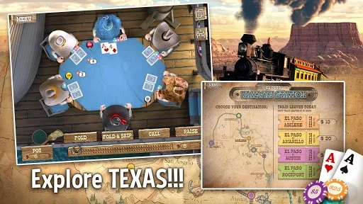 Изображение игры: TEXAS HOLDEM POKER OFFLINE