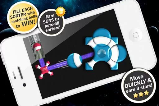 Изображение игры: Orbing:Logical matching puzzle