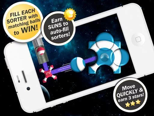 Изображение игры: Orbing:Logical matching puzzle