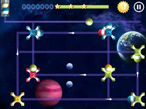Изображение игры: Orbing:Logical matching puzzle