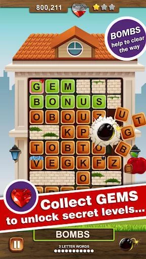 Изображение игры: Word Wow Big City: Help a Worm