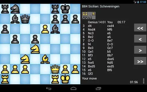 Изображение игры: Chess Genius Lite