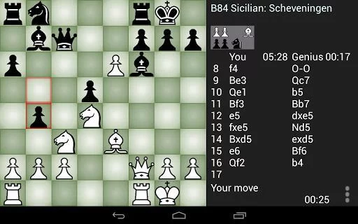 Изображение игры: Chess Genius Lite