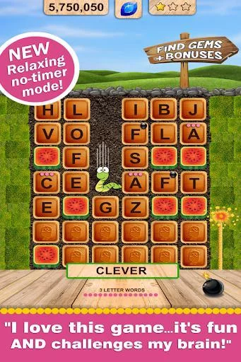 Изображение игры: Word Wow Seasons: More Worm!