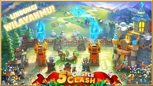Изображение игры: Castle Clash: Pasukan Perkasa