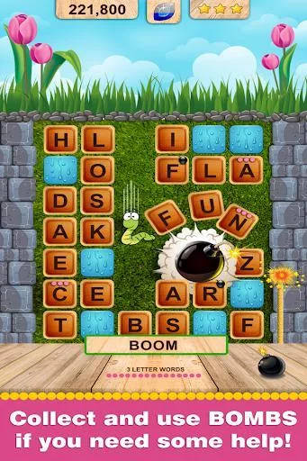 Изображение игры: Word Wow Seasons: More Worm!