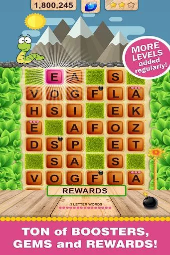 Изображение игры: Word Wow Seasons: More Worm!