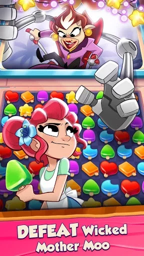 Изображение игры: Tropical Treats: Ice Cream Blast - Free Match 3