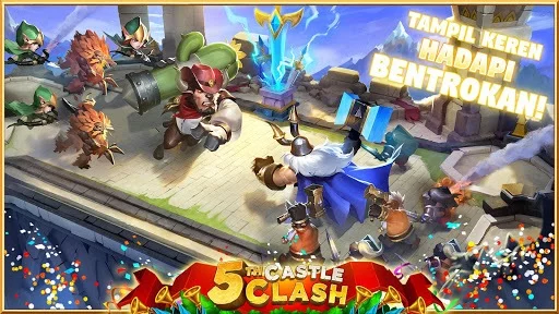 Изображение игры: Castle Clash: Pasukan Perkasa