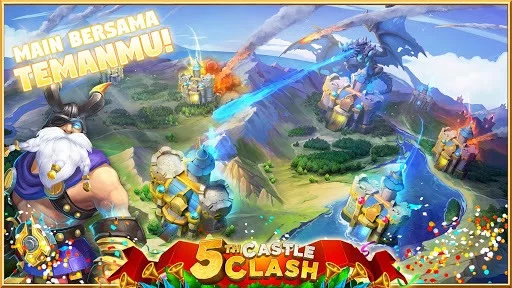 Изображение игры: Castle Clash: Pasukan Perkasa
