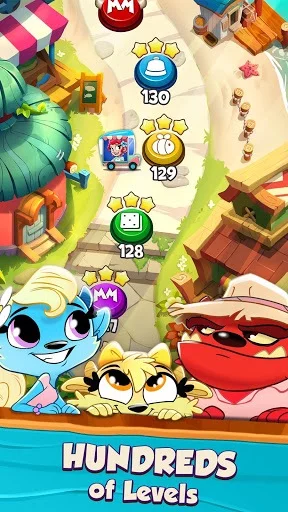 Изображение игры: Tropical Treats: Ice Cream Blast - Free Match 3