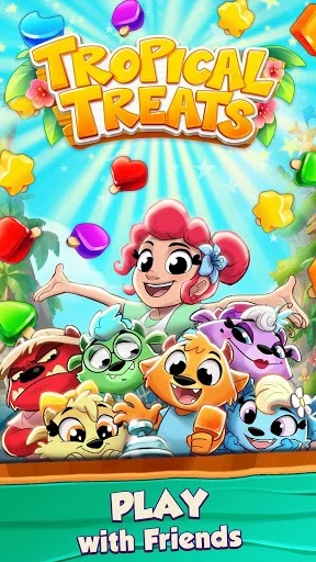 Изображение игры: Tropical Treats: Ice Cream Blast - Free Match 3