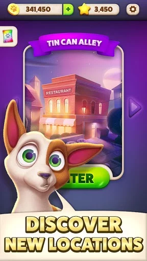 Изображение игры: Solitaire Pets Adventure - Classic Card Game