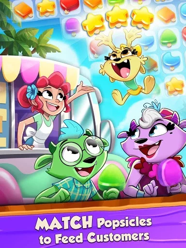 Изображение игры: Tropical Treats: Ice Cream Blast - Free Match 3