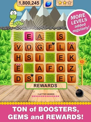 Изображение игры: Word Wow Seasons: More Worm!
