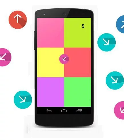 Изображение игры: Touch Direction