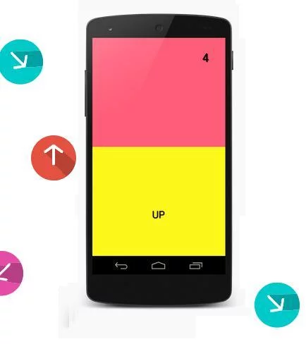 Изображение игры: Touch Direction