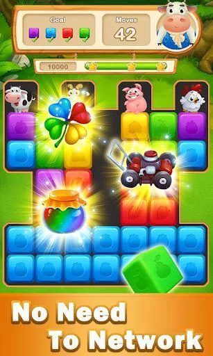 Изображение игры: Farm Cube Blast