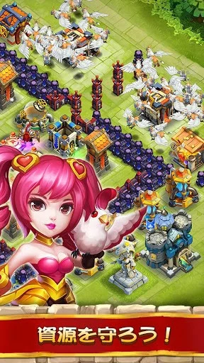 Изображение игры: Castle Clash：頂上決戦