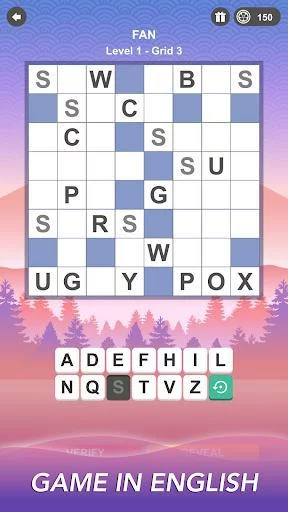 Изображение игры: Word Crossing ∙ Crossword Puzzle