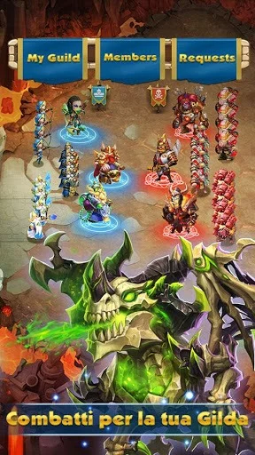Изображение игры: Castle Clash: Squadre Valorose
