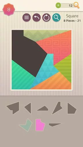Изображение игры: Polygrams - Tangram & Block Puzzles