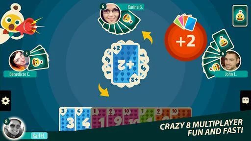 Изображение игры: Crazy 8 Multiplayer
