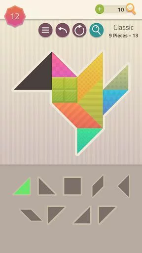 Изображение игры: Polygrams - Tangram & Block Puzzles